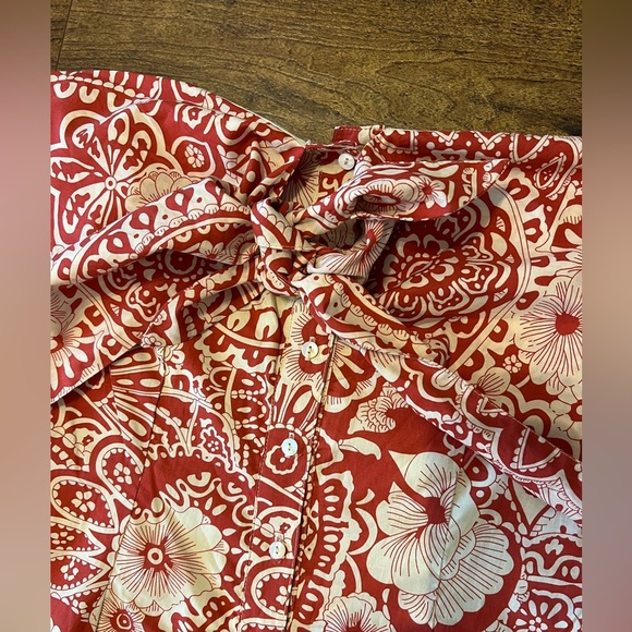 Blue Tassel Anthropologie Strapless Mini Dress! Size Small NWT - Picture 4 of 8